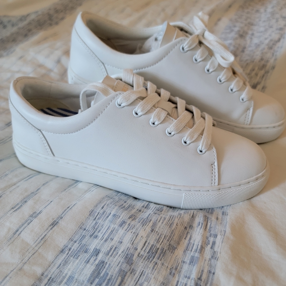J. Crew White Sneakers